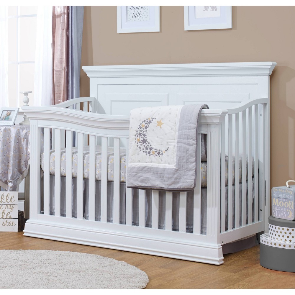 Photos - Kids Furniture Sorelle Paxton 4-in-1 Standard Full-Sized Crib White