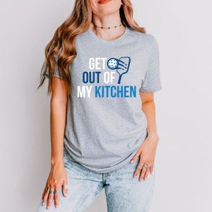 Simply Sage Market Pickleball Get Out Of My Kitchen Short Sleeve Tee - 1 of 4