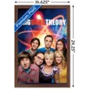 Trends International The Big Bang Theory - Season 8 - Key Art Framed Wall Poster Prints - 3 of 4