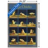 Trends International Lucia Heffernan Art - Yoga Chicks Framed Wall Poster Prints - 3 of 4