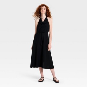 Vestido midi con lazo al frente para mujer - A New Day™