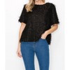 Women's Winnae Eyelash Top - JOH - 2 of 3