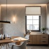 Dsvimoy Curtain Panel Cordless Roman Blind for Sleek Modern Spaces, Off-White, 6.29"*9.25"*8.07" - 4 of 4
