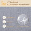24x24 Inch Outdoor Deep Seat Cushion Set - Waterproof Fade-Resistant Patio Furniture Cushions with Removable Covers - 3 of 4