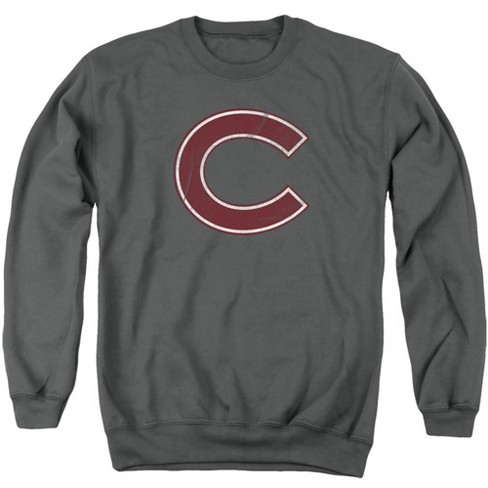 Colgate University Official Distressed Primary Adult Crewneck Sweatshirt Charcoal Small Target
