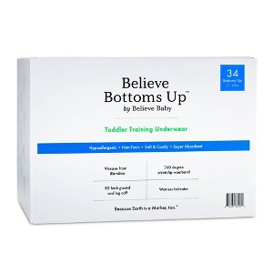 Believe Baby Premium Viscose Made from Bamboo Diapers - Size 6 - 34ct - 1 of 4