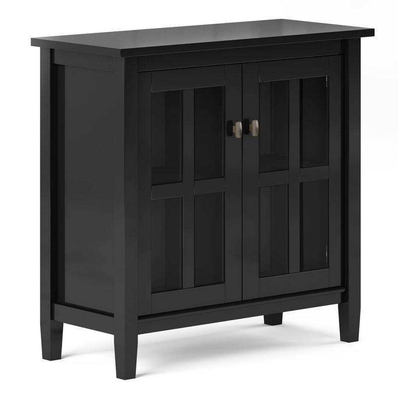 32" Norfolk Solid Wood Low Storage Cabinet - WyndenHall, 1 of 8