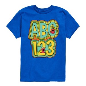 Boys' - Sesame Street - Elmo Abc Short Sleeve Graphic T-Shirt - 1 of 4