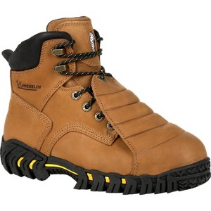 Men's Michelin Sledge Steel Toe Metatarsal Work Boots, XPX761, Brown - 1 of 4