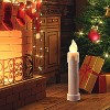 Mr. Christmas 24" LED Blow Mold Retro Metallic Candle Outdoor Christmas Decoration (Set of 2) - 3 of 4