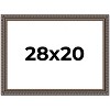 PosterPalooza | Ornate Black Picture Frame - UV Acrylic, Backing Board, Hanging Hardware Included - 2 of 4