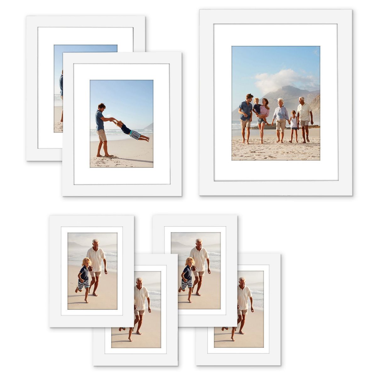 7 Piece Gallery Wall Frame Set