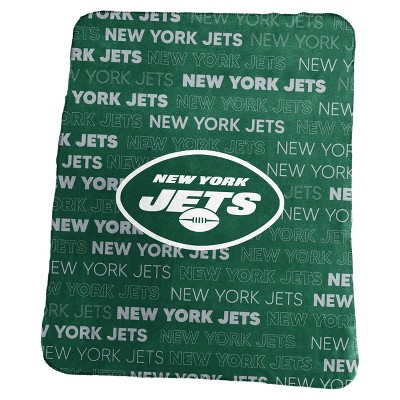 Nfl New York Jets Sweatshirt Blanket : Target