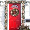 Christmas Rattan Artificial Flower Vine Plants Indoor Outdoor Christmas Garland  Garden Gate Home Decorations, Christmas Garland - 2 of 4