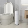 LunaLulinlk Toilet Paper Holder Stand(with Reserve Function), Free-Standing Spare Rolls Storage Holder, Stainless Steel - 4 of 4
