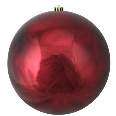 Northlight Shiny Shatterproof Commercial Christmas Ball Ornament - 10 ...