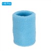 Unique Bargains Cotton Terry Cloth Tennis Basketball Working Out Running Wicking Air Permeable Sports Sweatbands 48 Pcs - 3 of 4