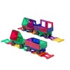 Playmags 2 Piece Train Car Set, Magnetic Car Beds for Magnetic Building Tiles (colors may vary) - 4 of 4