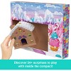 Polly Pocket Doll Advent Calendar, DIY Gingerbread House Playset with 24+ Surprises, Dollhouse Furniture, and Holiday Accessories - 3 of 4