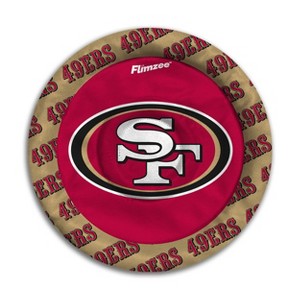 NFL San Francisco 49ers Flimzee Bean-Bag Flying Disc: Polyester, 8+ Years - 1 of 4
