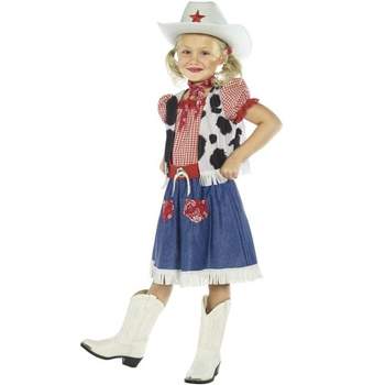 Smiffy Cowgirl Sweetie Child Costume, Medium
