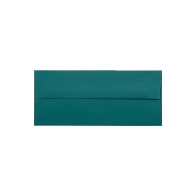 JAM Paper #10 Business Envelopes 4.125 x 9.5 Teal 63924024