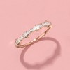 Ross-Simons 0.20 ct. t.w. Baguette Diamond Ring in 14kt Rose Gold - 4 of 4