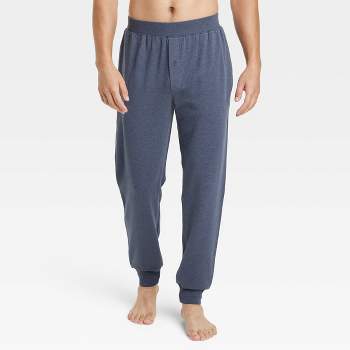 Men's Big & Tall Knit Jogger Pajama Pants - Goodfellow & Co™ Xavier Navy  Blue 2XL