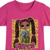 Girls' - LOL Surprise! - Fierce Graffiti Fitted Short Sleeve Graphic T-Shirt - 2 of 4
