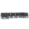 vidaXL Garden Lounge Set Anthracite, Dark Grey - 3 of 4