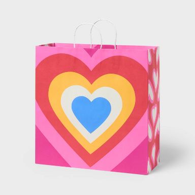 Valentine's Day Square Bag Colorful Heart - Spritz™