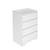 CAVINAS 4 Drawer Dresser for Bedroom,Dressers & Chest of Drawers with Open Shelf,Wood Storage Cabinet for Living Room,Entryway - 2 of 4