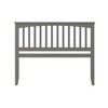 AFI Furnishings Mission King Headboard with Turbo Charger in Grey - 4 of 4