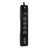 GE 4 Outlet Surge Protector Power Strip with 2 USB Ports - image 3 of 4