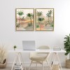 Stupell Industries Exotic Desert Oasis 2pc Floating Frame Art Set - 2 of 4