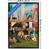 Trends International SEVENTEEN 11TH MINI ALBUM 'SEVENTEENTH HEAVEN' / PM 2:14 Ver. Framed Wall Poster Prints - 3 of 4