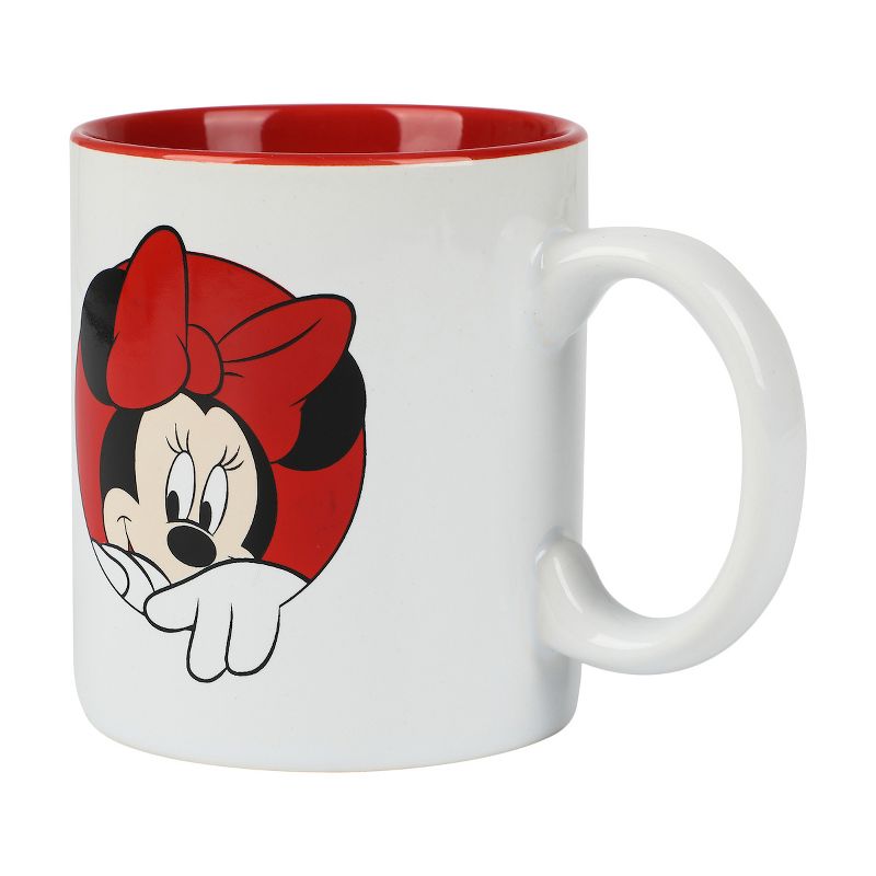 Disney Mickey & Minnie Mouse Peekaboo 2-Pack 16 Oz Ceramic Mug Set, 2 of 7