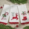 Park Designs Candy Cane Dishtowel Set of 2 - 2 of 3