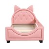 Whisen Twin Size Upholstered Daybed with Carton Ears Shaped Headboard - image 4 of 4