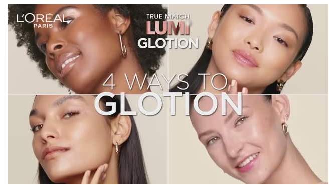 L'Oréal Paris True Match Lumi Glotion Natural Glow Enhancer - 1.35 fl oz, 2 of 13, play video