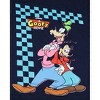 Seven Times Six Disney A Goofy Movie T-Shirt Men's Goofy and Max Checkerboard Tee Black - 2 of 3