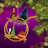Cody Foster 4.5 Inch Holiday Bar Cart Christmas Tree Ornament , Christmas Decor Christmas Bar Cart (1PC) - 2 of 4