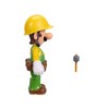 Nintendo Super Mario 4" Builder Luigi with Hammer Figure - 3 of 4