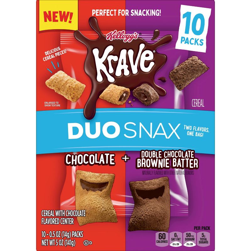 Kellogg&#39;s Krave Cereal Snacking - 4.5oz, 3 of 7