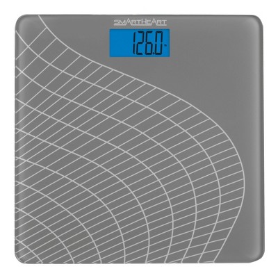 SmartHeart Talking Digital Floor Scale with Tempered Glass
