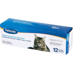 Hi-Back Litter Pan Liner - Pack of 12 - 1 of 1