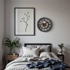 FONTOI Wall Clocks 20inch Gear Mechanism Round Wall Clock Metal Decorative Hanging Clock Decorative Timepiece, Room Decor, Black, 20"*20"*2.75" - 4 of 4