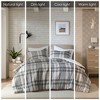 Plaid Duvet Cover Set Twin/Twin XL - 3 of 4