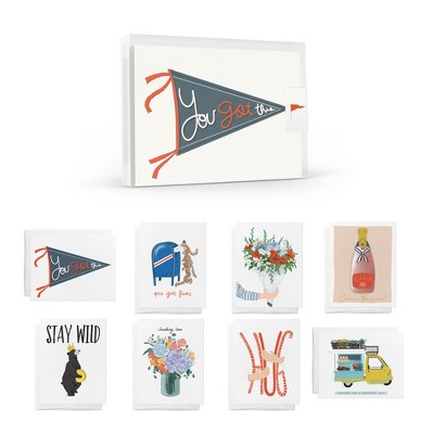 Encouraging Greeting Card Pack Assorted Set (8 Ct.) By Ramus & Co : Target