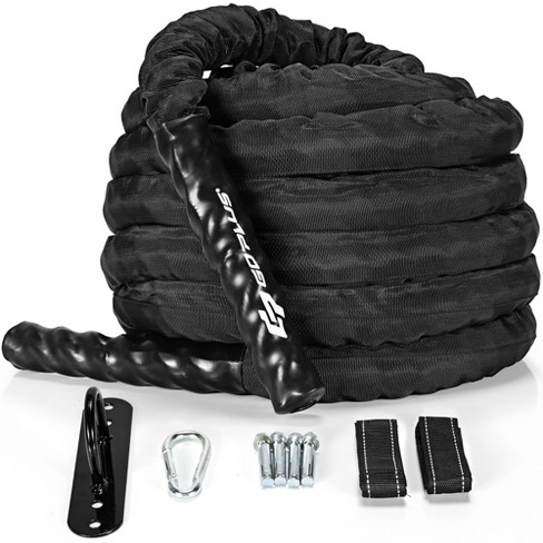 30 ft Battle Ropes 1.5 Diamater Heavy Exercise Rope